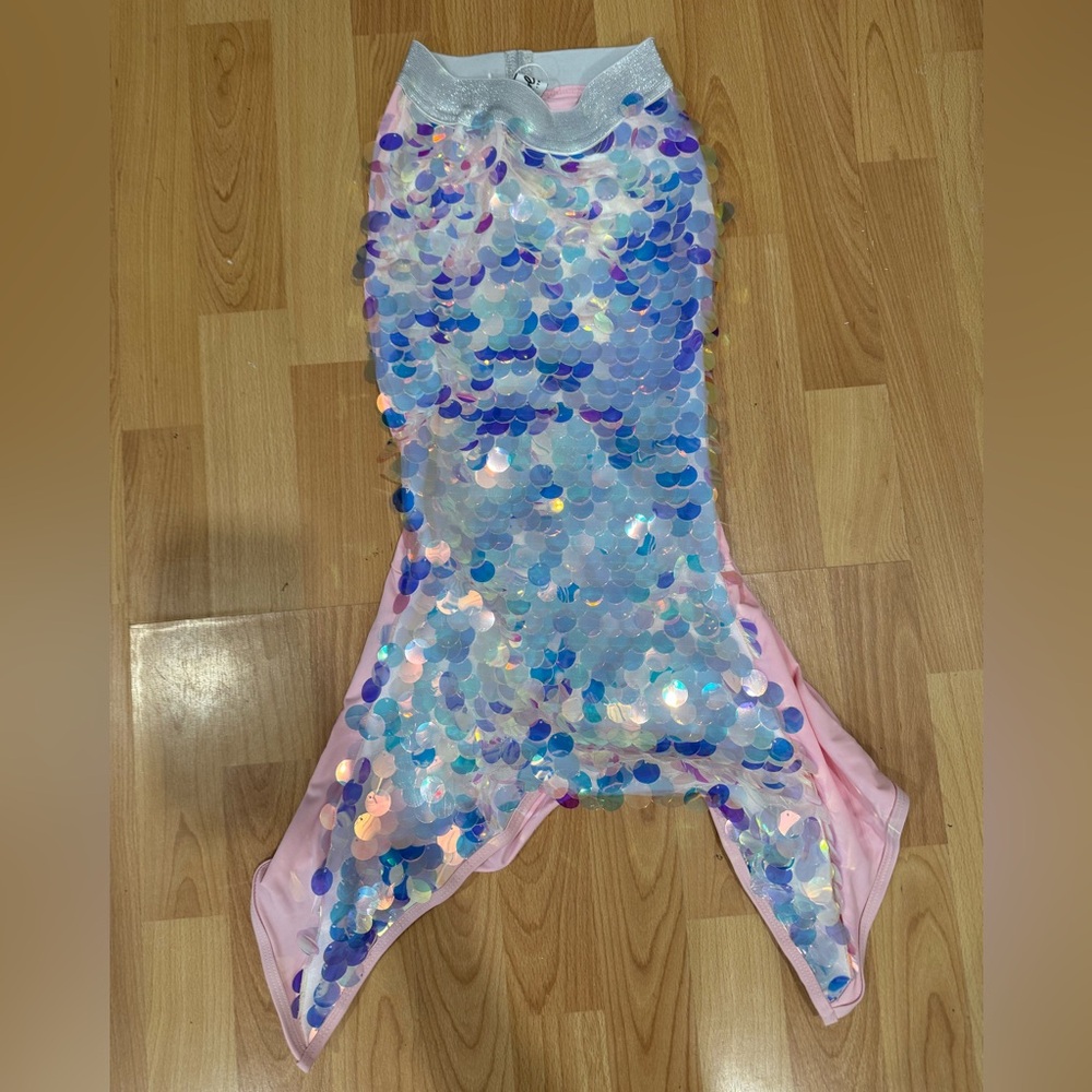 Lola + The Boys Mermaid Sequin Tail Skirt